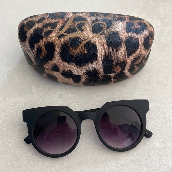 Lipsy Accessories - Black Sunglasses With Lipsy Sunglasses Case